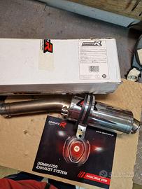 scarico marmitta bmw f650gs