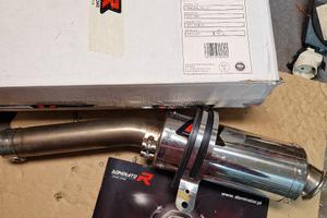 scarico marmitta bmw f650gs