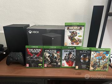 Xbox Series X Scatolata + 6 Giochi