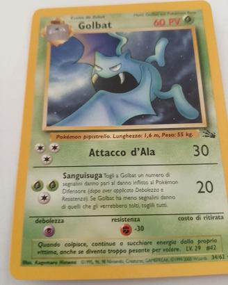 Carta Pokémon Golbat