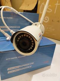 Kit videosorveglianza 3.0mpx PROFESSIONALE 4 telec