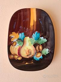 Piatto artistico ceramica Deam Laveno