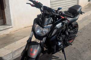 MT-07 Black & Red