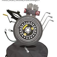 Ruotino di scorta 5 fori Audi Seat Skoda Volkswag