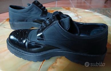 Scarpe Prada Nylon Lasercut accents, T 37,5