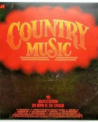 COUNTRY MUSIC - 16 successi di ieri e di oggi LP