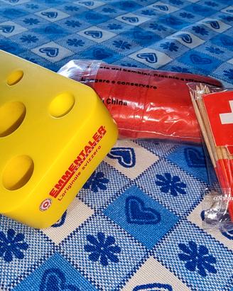 Emmentaler pubblicitaria fermaporta + shopper