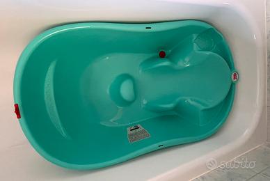 Vaschetta bagnetto neonato OKBABY turchese
