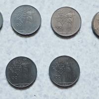 Monete 100 lire 1956 1963 1978 1979 1983 Minerva