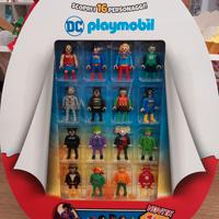 Espositore kinder playmobil supereroi