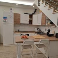 Cucina angolare con penisola
