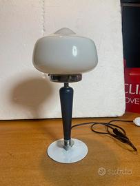 LAMPADA FUNGO VINTAGE ITALIA DESIGN VETRO OPALINO