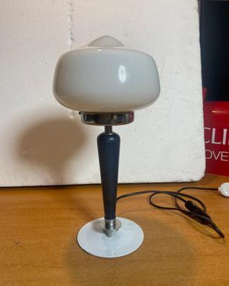 LAMPADA FUNGO VINTAGE ITALIA DESIGN VETRO OPALINO