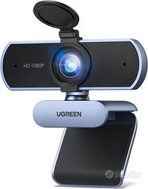 UGREEN Webcam Full HD 1080P 30FPS USB A PC Camera 