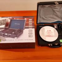 Giradischi a valigetta Muse MT-301, nuovo
