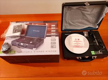 Giradischi a valigetta Muse MT-301, nuovo