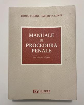 Manuale Di Procedura Penale - P. Tonini C. Conti