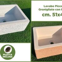 Lavabo con Piletta 51x40