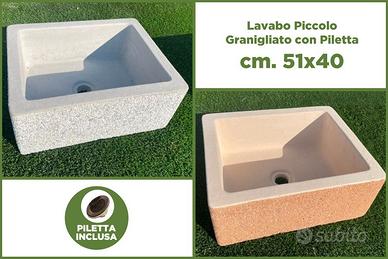 Lavabo con Piletta 51x40