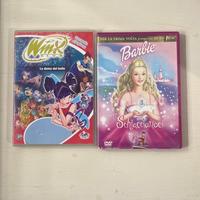 Dvd barbie winx