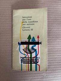 Macchina da scrivere Olivetti Lettera 22 fascicolo