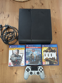 Playstation 4 + controller + 3 giochi