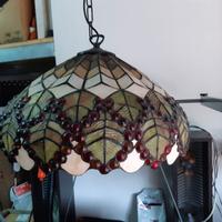 Lampadario stile tiffany come nuovo