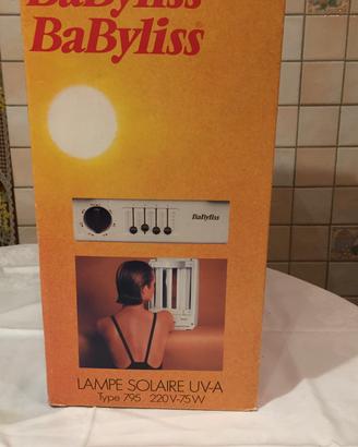 lampada abbronzante UV A BaByliss