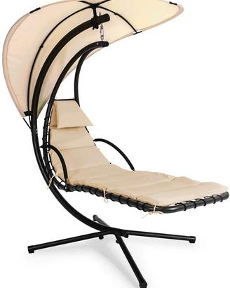 Lettino Amaca Poltrona Sdraio Sospesa a Dondolo