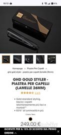 Piastra ghd gold
