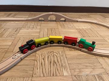 Set trenino legno