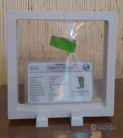 Smeraldo naturale certificato 