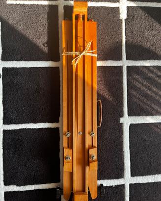 Cavalletto portatile in legno per dipingere