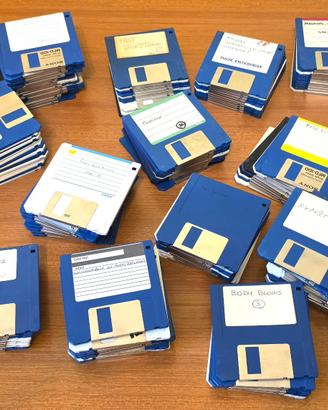 FLOPPY DISK DS DD 2D 3,5” NON LEGGIBILI - NN.200