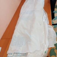 abito cerimonia sposa bianco taglia 40