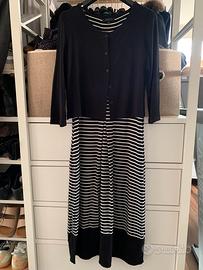 Vestito lungo in Jersey