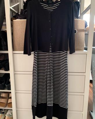 Vestito lungo in Jersey