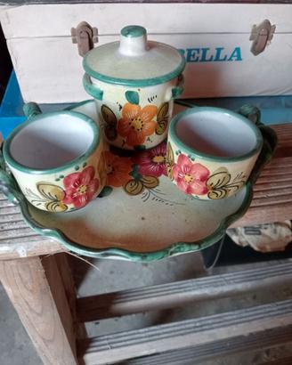 Set caffè con zuccheriera