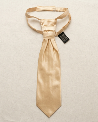 Plastron Cerimonia 100% Seta Beige/Champagne