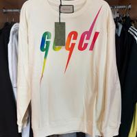 Felpa senza cappuccio in jersey di cotone (XL)