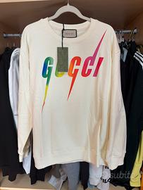 Felpa senza cappuccio in jersey di cotone (XL)