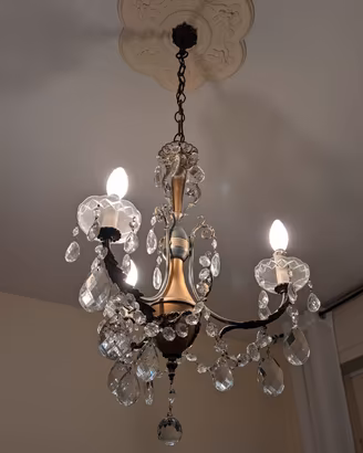 lampadario a gocce
