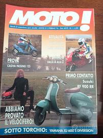 Rivista mensile MOTO numero 2 anno 1994