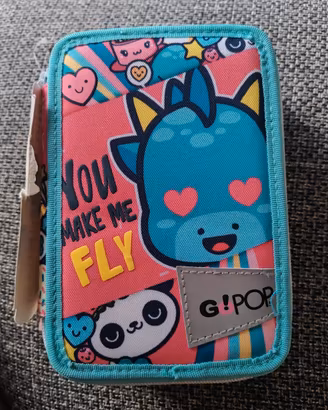 Astuccio triplo Peace Love