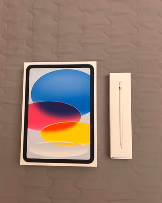 Ipad 10 gen. 64 gb Wifi celeste + app pencil 1gen