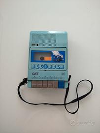 Portable cassette recorder vintage