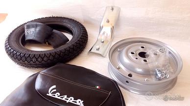 Set Ruota di Scorta Vespa 50 N L anni 60 Farotondo