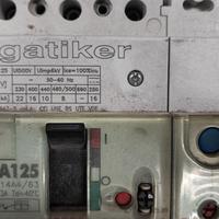 Interruttore differenziale magneto termico 125A