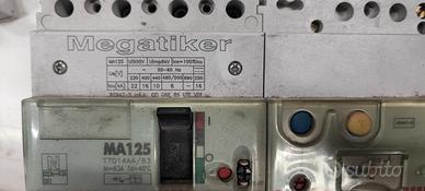 Interruttore differenziale magneto termico 125A