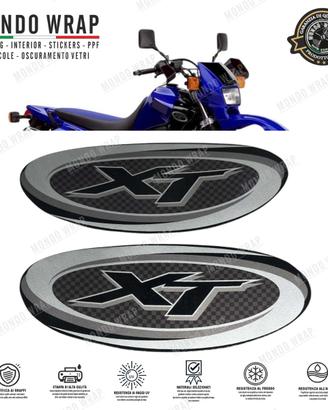 Adesivi compatibili con Yamaha XT 600 E 2002 4pt